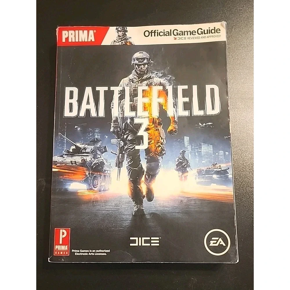 Battlefield 3: Prima Official‎ Game Strategy Guide EA Games Dice CV